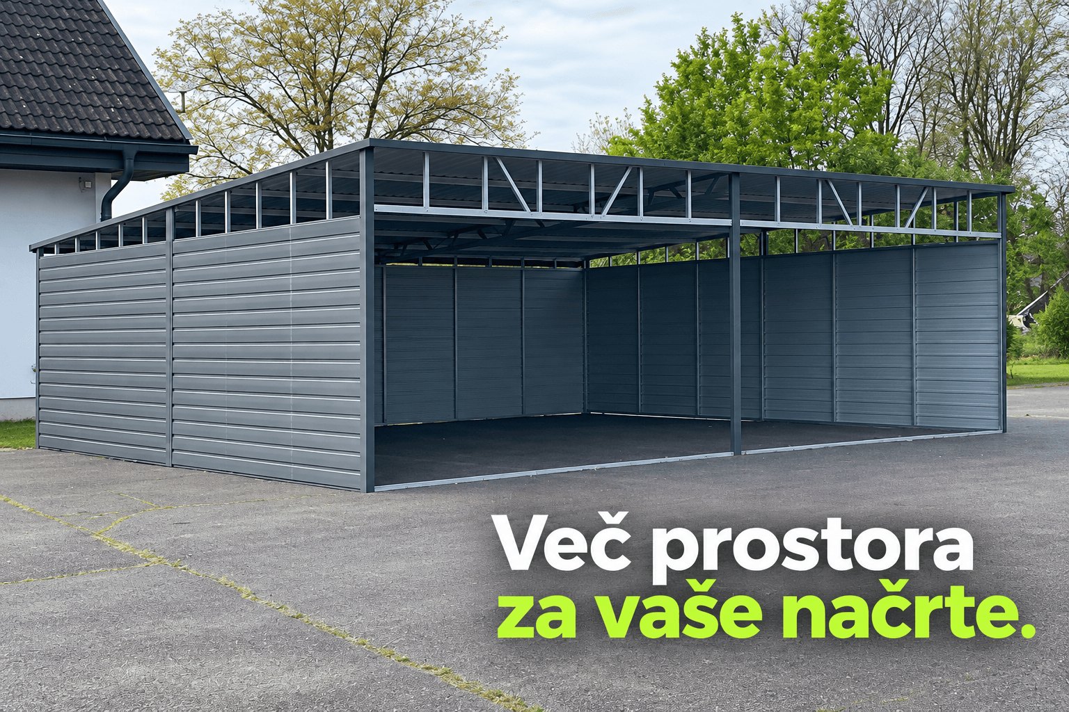 Montažna garaža po meri
